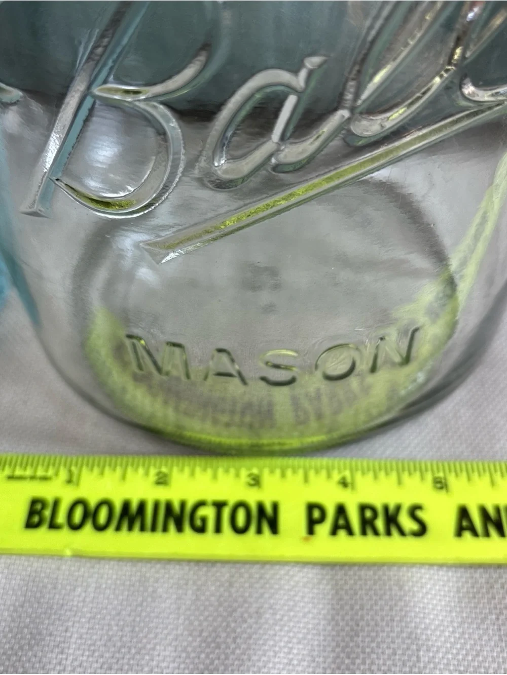 Ball 128oz 1 Gallon Commemorative Glass Mason Jar Extra Lg Super Wide Decorative